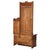 Antique Spoon Carved Oak Low Dresser With Dressing Mirror & Hat Box C1900 For Sale - Image 13 of 14