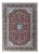 Hand-Knotted Cork Wool Kashan Rug with Medallion Design, 2000s For Sale