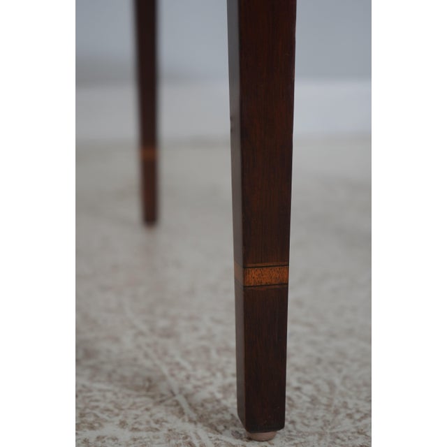 Henkel Harris Mahogany Dropleaf Pembroke Table For Sale - Image 9 of 18