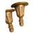 1980s Hand Carved Pair of Wooden Shelf Corbels For Sale