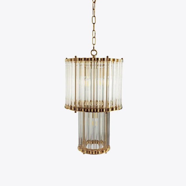 The Double Monza Chandelier from Pure White Lines For Sale - Image 11 of 11