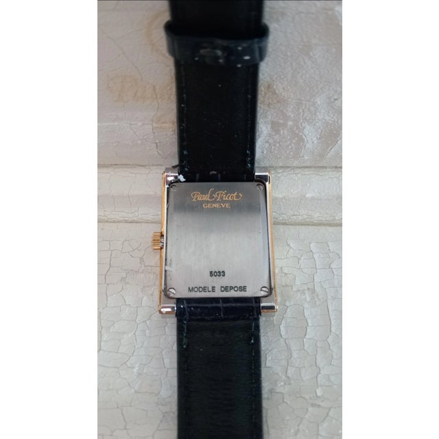 Paul Picot wristwatch, automatic, steel case. This piece has an attribution mark, I am sure that it is completely...