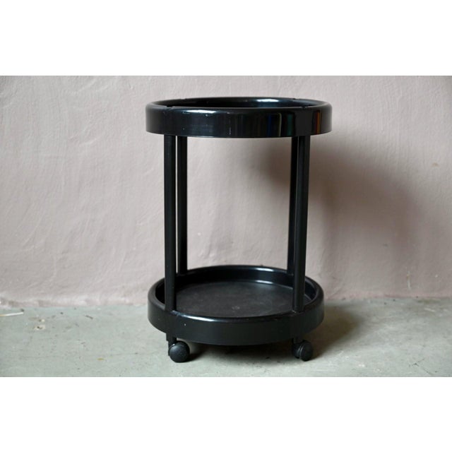 Plastic Italian Rolling Serving Cart from Simo, Italy, 1980s For Sale - Image 7 of 10