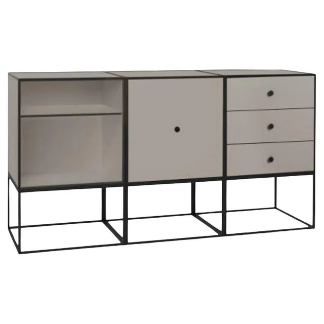49 Sand Frame Sideboard Trio by Lassen For Sale - Image 13 of 13