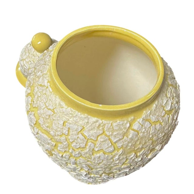 Vintage Fat Lava Styled Textured Ceramic Ginger Jar. For Sale - Image 9 of 12