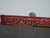 Vintage Oriental Asian Hanging Wall Decor ~ Decorative Red Carved Accent #1 For Sale - Image 13 of 15