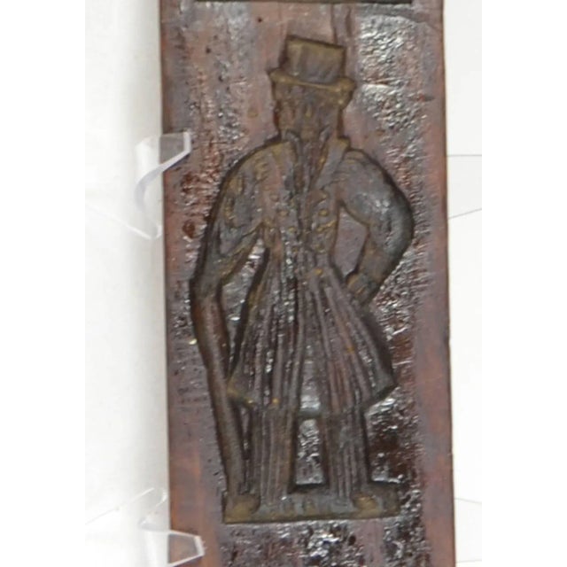 Double Sided Wooden Gingerbread Mold For Sale - Image 4 of 6