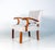 Pair of Lounge Chairs in the Style Vilhelm Lauritzen, Denmark 1940s, Oak, Beige For Sale - Image 9 of 10