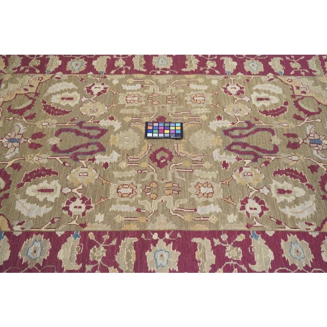 Sumak Rug 4'1'' X 6'1'' For Sale - Image 9 of 10