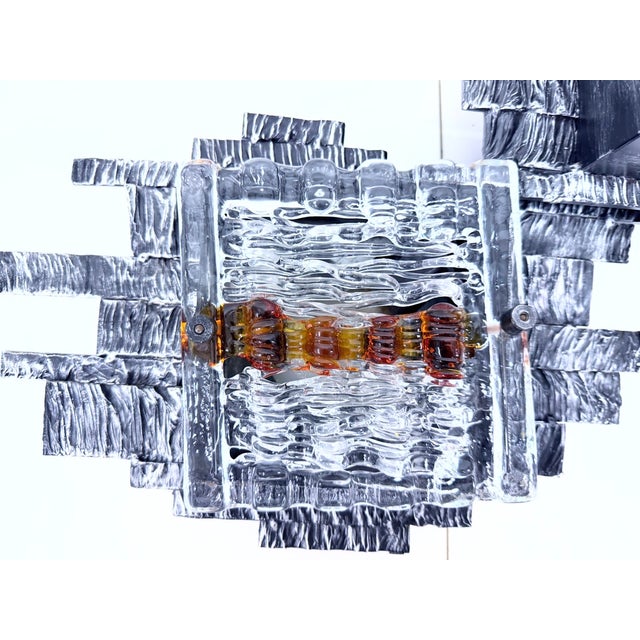 Brutalist Two-Light Wall Lamp by Albano Poli for Poliarte, 1960s For Sale - Image 11 of 14