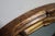 Wood Large Hollywood Regency Style Mirror With Gold Wooden Frame For Sale - Image 7 of 9