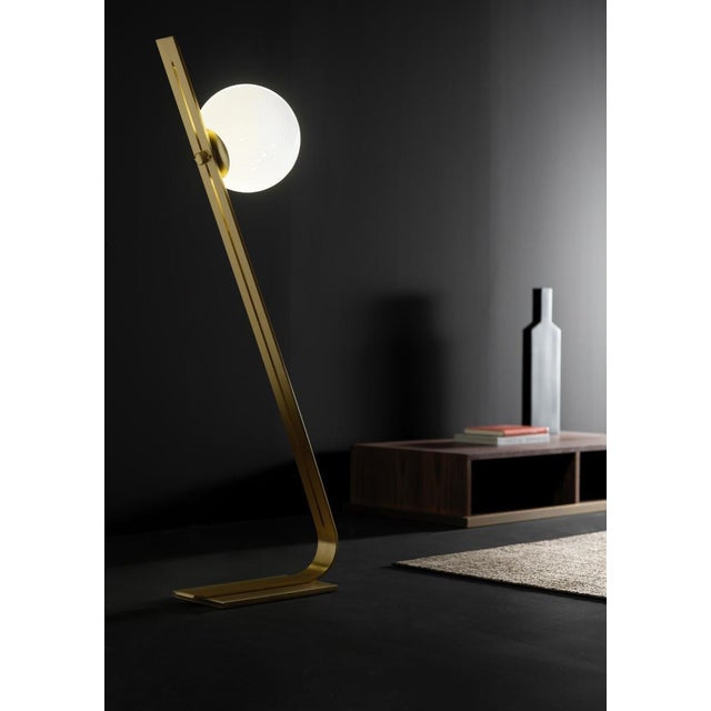 Daphne Brass Italian Sconce by Esperia For Sale - Image 9 of 15