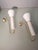 Mid-Century Modern Wall Lamps in Brass and Glass in the style of Arredoluce, Set of 2 For Sale - Image 3 of 6