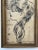 Wood Antique Gibson Girl-Style Illustration on Postcard, Circa Early 20th Century For Sale - Image 7 of 11