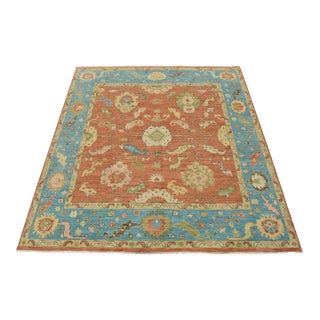 Anatolia Rug 10’1” X 10’4” Brown Wool Modern Hand-Knotted Carpet For Sale