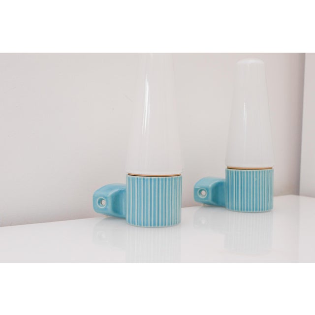 Sigvard Bernadotte Mid-Century Modern Sconce by Sigvard Bernadotte for Ifö, Set of 2 For Sale - Image 4 of 15