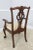 Wood Pair Baker Ball & Claw Chippendale Mahogany Armchairs For Sale - Image 7 of 9