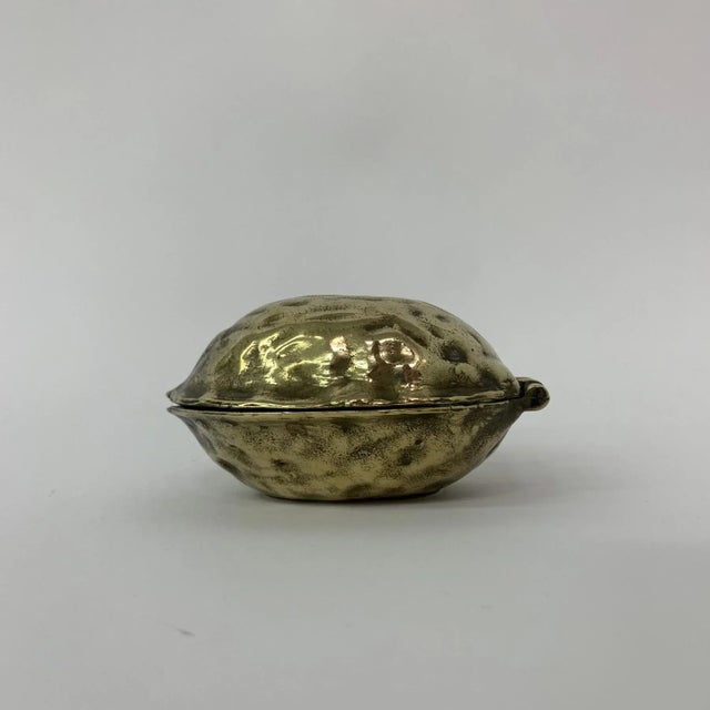 Brass Walnut Shaped Nutcracker, 1970s For Sale - Image 11 of 11