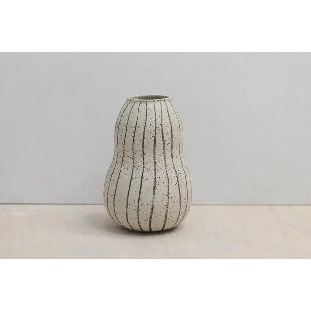 Not Yet Made - Made To Order Carboncino Vase by Co.Chì Studio Ceramico For Sale - Image 5 of 7