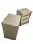 Pair of Restored American of Martinsville Chestnut Gray Lacquer Nightstands With Walnut Pulls, 1970s For Sale - Image 9 of 13