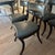 Animal Skin Custom Artistic Frame Olympia Neoclassical Style Klismos Dining Chairs- Set of 5 For Sale - Image 7 of 12