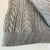 Contemporary Contemporary Hollywood Regency Gray Cable Knit Throw. For Sale - Image 3 of 7