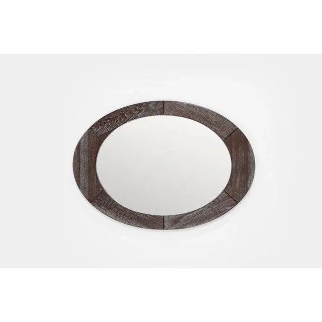 Mid-Century Modern Scandinavian Modern Mirror by Pedersen & Hansen For Sale - Image 3 of 10