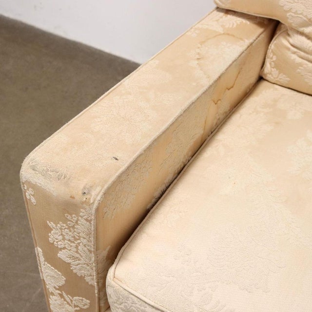 Set of Vintage White Armchairs, 1950s For Sale - Image 4 of 10