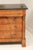 Traditional 19th C. Empire Walnut Commode With Black Marble Top For Sale - Image 3 of 13