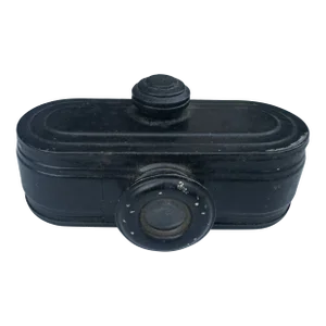 Small Black Hand Held Vintage Camera