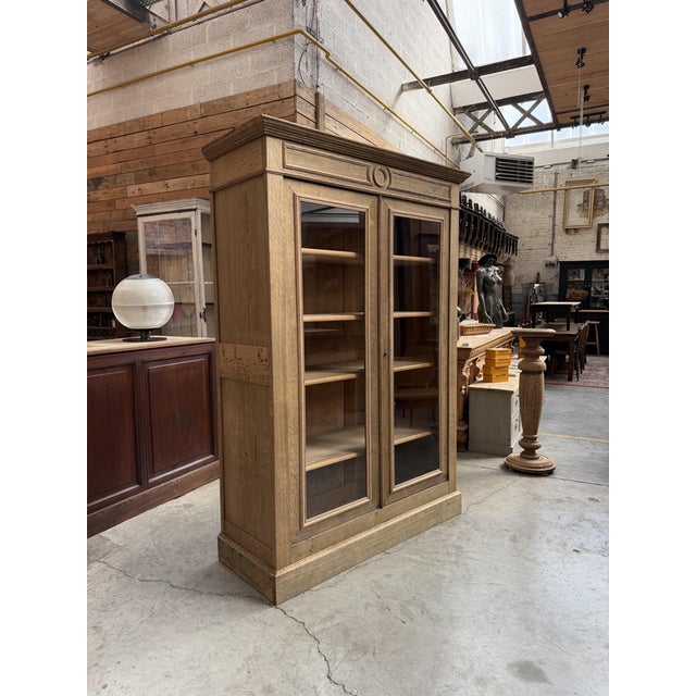 Late 19th Century Oak Display Cabinet For Sale - Image 13 of 13