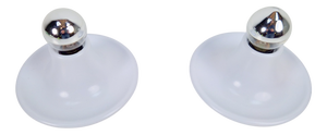 Vintage Space Age UFO Disc Wall Lamps from Targetti Sankey, 1970s, Set of 2