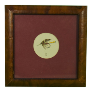 1990s Hardys Favourite Wet Trout Fly Watercolour by Harry Spencer