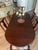 Late 20th Century Tom Seely Solid Cherry Dining Table With 4 Leaves and 6 Chairs For Sale - Image 5 of 8