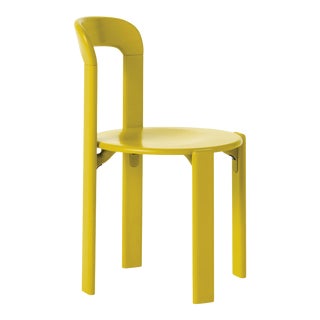 Mid-Century Modern - Rey Yellow Chair - Swiss Classic by Bruno Rey, Design 1971 For Sale