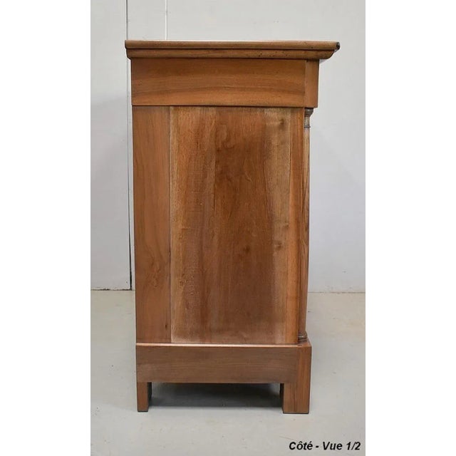 Small Solid Walnut Chest of Drawers, 1800s For Sale - Image 15 of 18