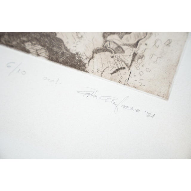 Figurative Compositions, 1970-1980, Ink Artworks, Set of 2 For Sale - Image 7 of 11