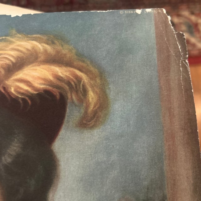 1940s Vintage Thomas Gainsborough Lithograph “The Honorable Mrs. Graham” For Sale - Image 5 of 7