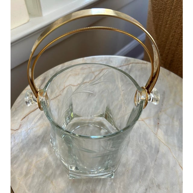Etched Ice Bucket - Made in Italy For Sale - Image 4 of 7