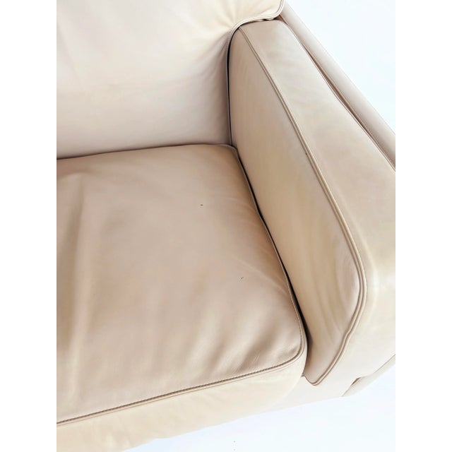 Italian Poltrona Frau Fine Leather "Socrate" Club Chairs, 2006- Pair For Sale - Image 12 of 13