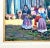 1980s Impressionist Oil Painting of a Village Market, Original Folk Art, Framed, 24"h For Sale In Tulsa - Image 6 of 8