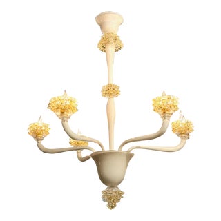 Murano Glass "Rostrada" Chandelier For Sale