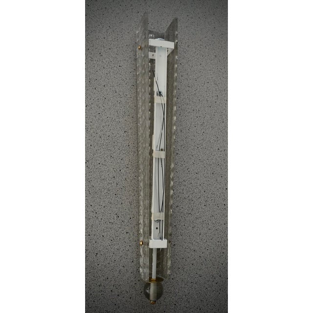 Smoky Murano Art Glass Wall Light, 2000s For Sale - Image 6 of 10