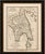 Title: Antique Map of Laconia, Sparta and Cythera by Ambroise Tardieu, 1825 : Original antique engraved and hand-coloured...