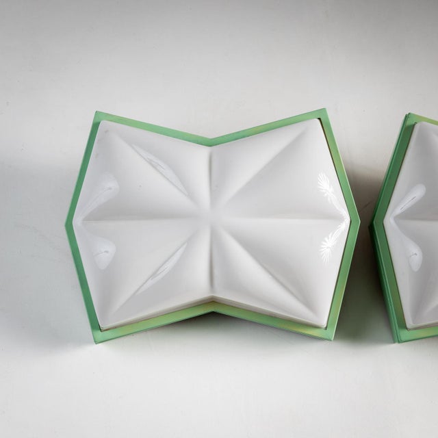 Mid-Century Modern Ceiling Lights, Italy, Set of 2 For Sale - Image 4 of 6