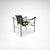 Metal Vintage LC1 Ponyskin Armchair by Le Corbusier for Cassina, 1980s For Sale - Image 7 of 8