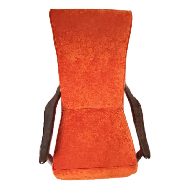 Mid 20th Century Attributed to Milo Baughman Mid Century Recliner For Sale