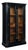 Veneto Solid Wood Black Bookcase by Furniture Classics For Sale