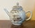 18th Century Antique 18th Century Qianlong Chinese Export Porcelain Tea Pot Decorated en Grisaille With Courting Couples For Sale - Image 5 of 13