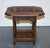 Carved Gothic Oak Side Table For Sale - Image 3 of 12